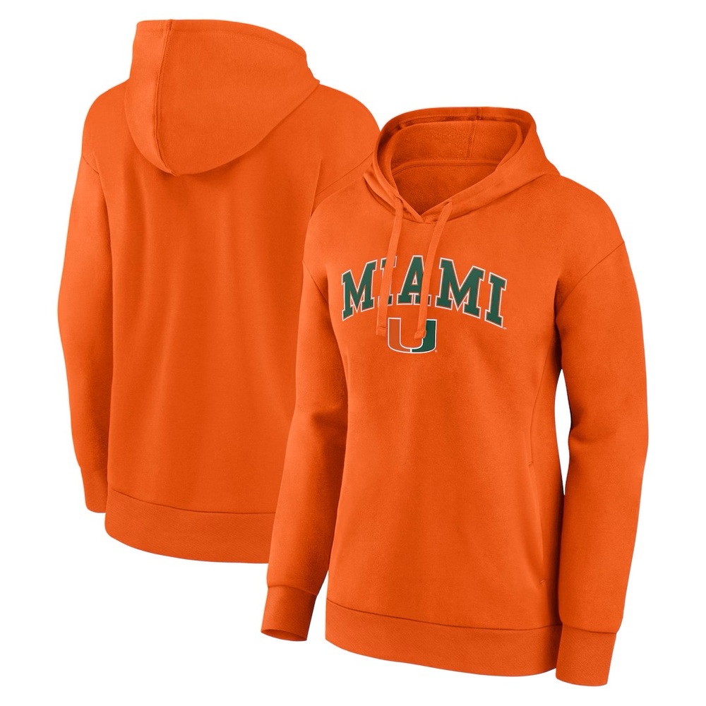 Fanatics University of Miami Hurricanes Logo Hoodie